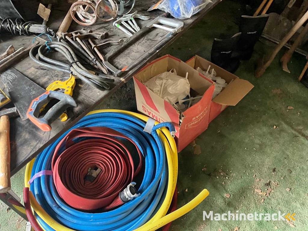 Diverse onderdelen, gereedschappen en accessoires