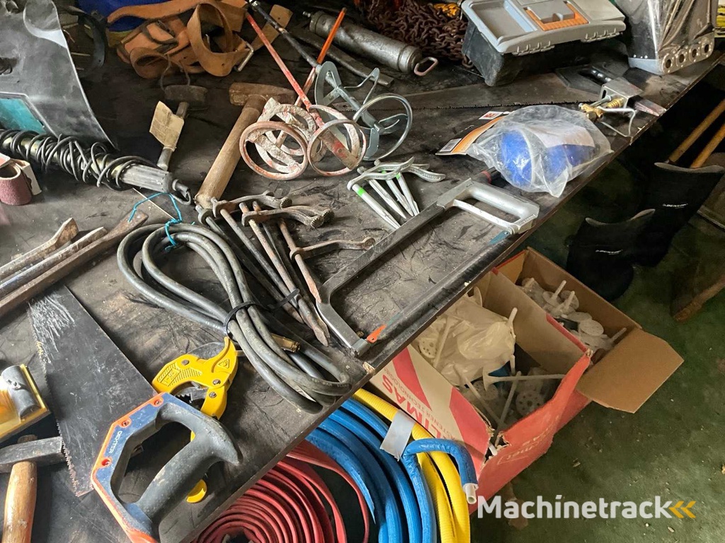 Diverse onderdelen, gereedschappen en accessoires