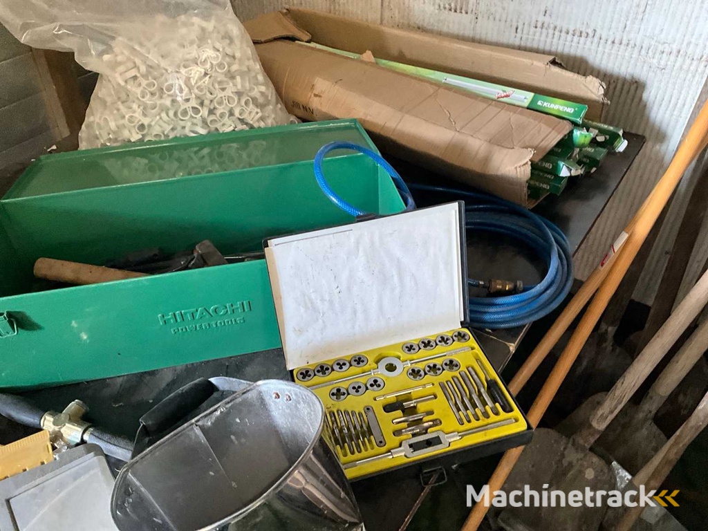 Diverse onderdelen, gereedschappen en accessoires