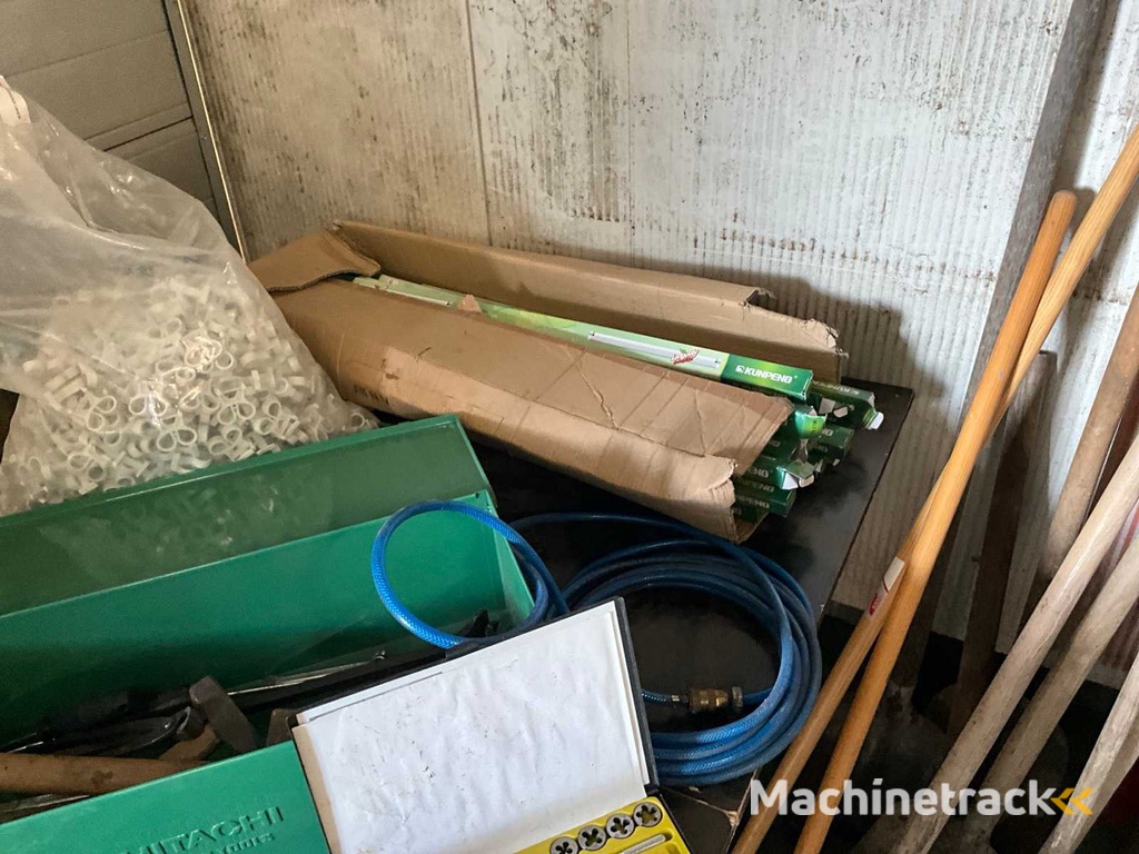 Diverse onderdelen, gereedschappen en accessoires