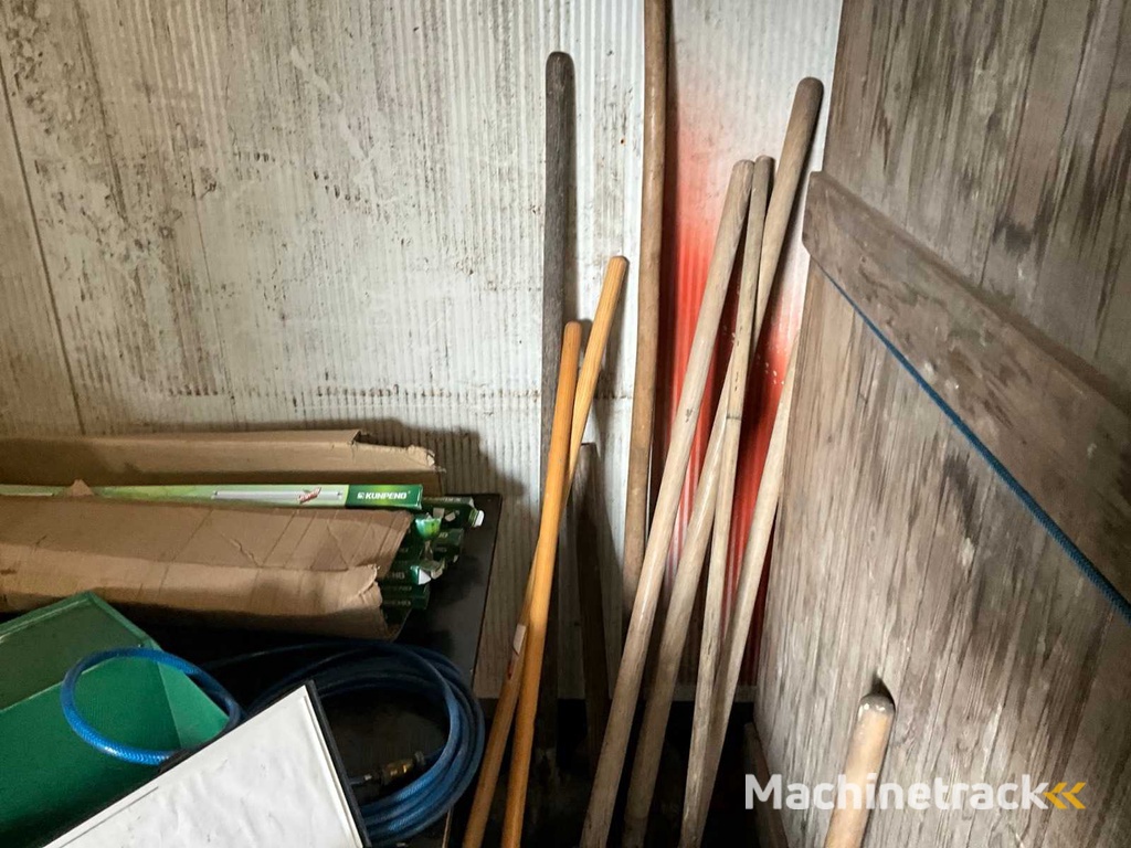 Diverse onderdelen, gereedschappen en accessoires