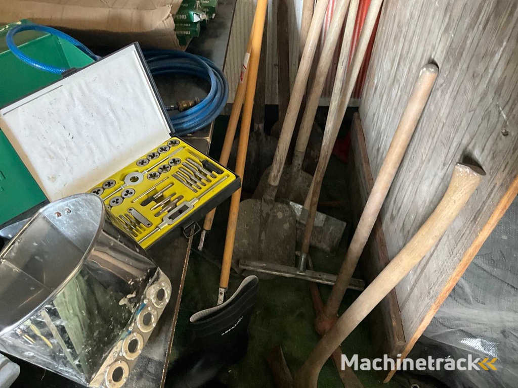 Diverse onderdelen, gereedschappen en accessoires