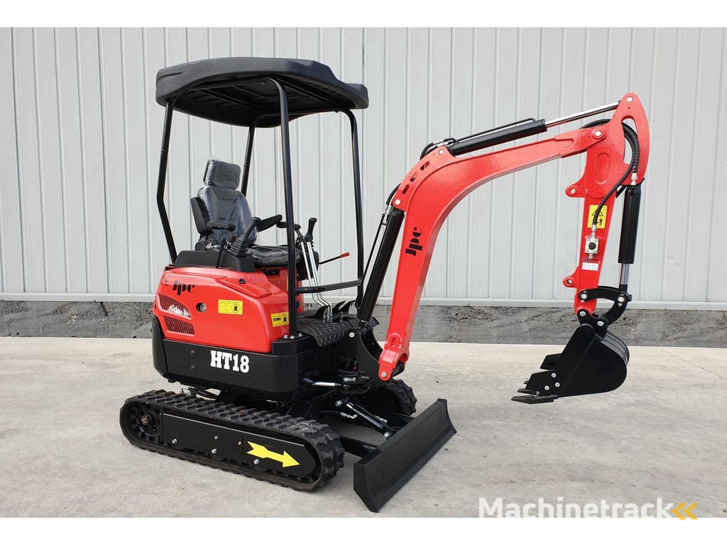 JPC HT18 minigraafmachine (Kubota-motor)