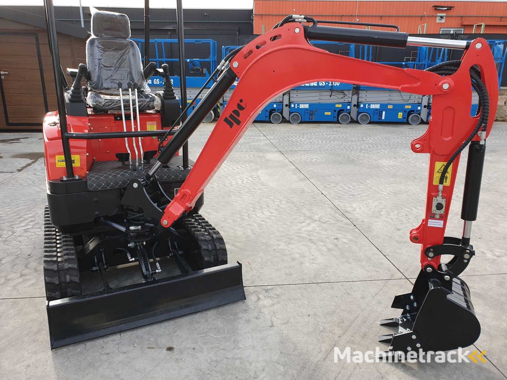 JPC HT18 minigraafmachine (Kubota-motor)