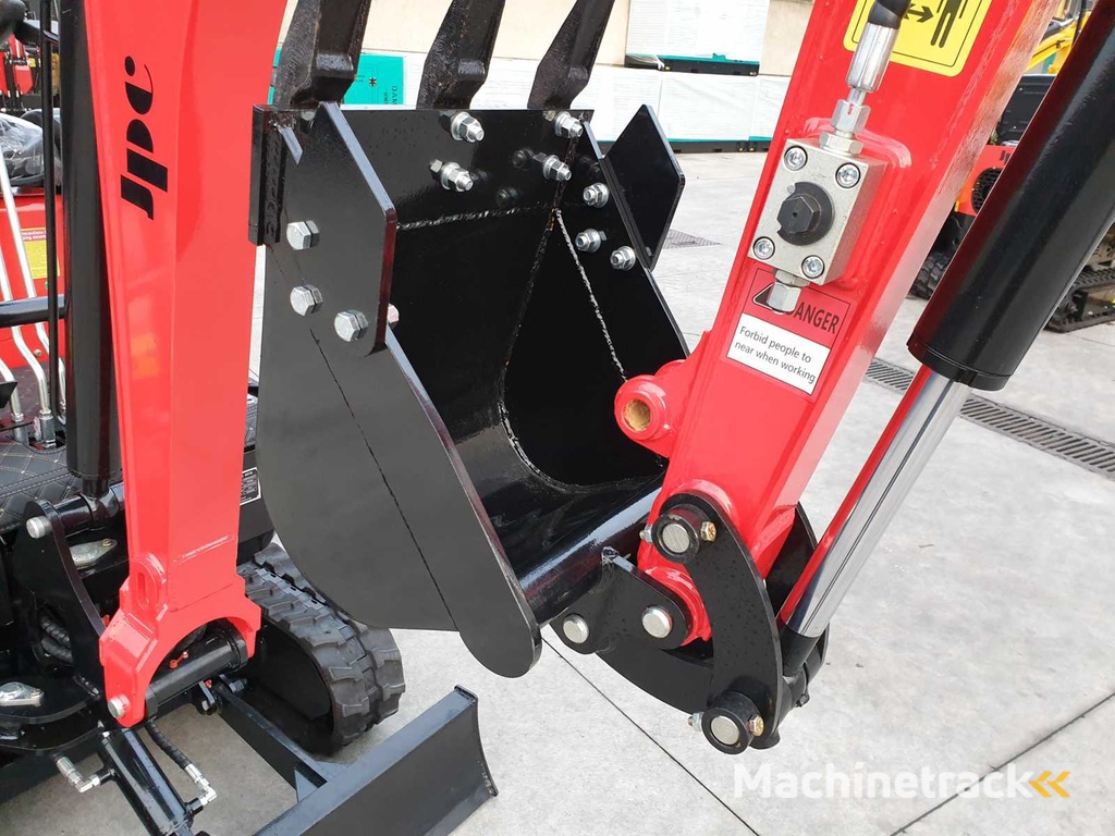 JPC HT18 minigraafmachine (Kubota-motor)