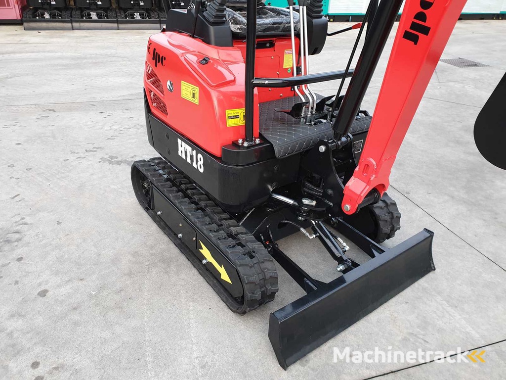 JPC HT18 minigraafmachine (Kubota-motor)