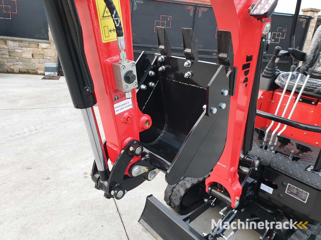 JPC HT18 minigraafmachine (Kubota-motor)