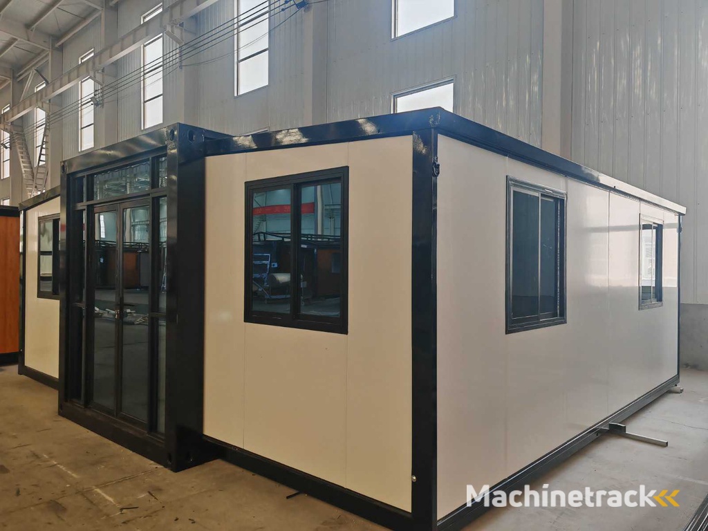 2025 Rhino Houses 36,5 m2 Wit 2 slaapkamers, badkamer en keuken Mobiele woonunit / Tiny house