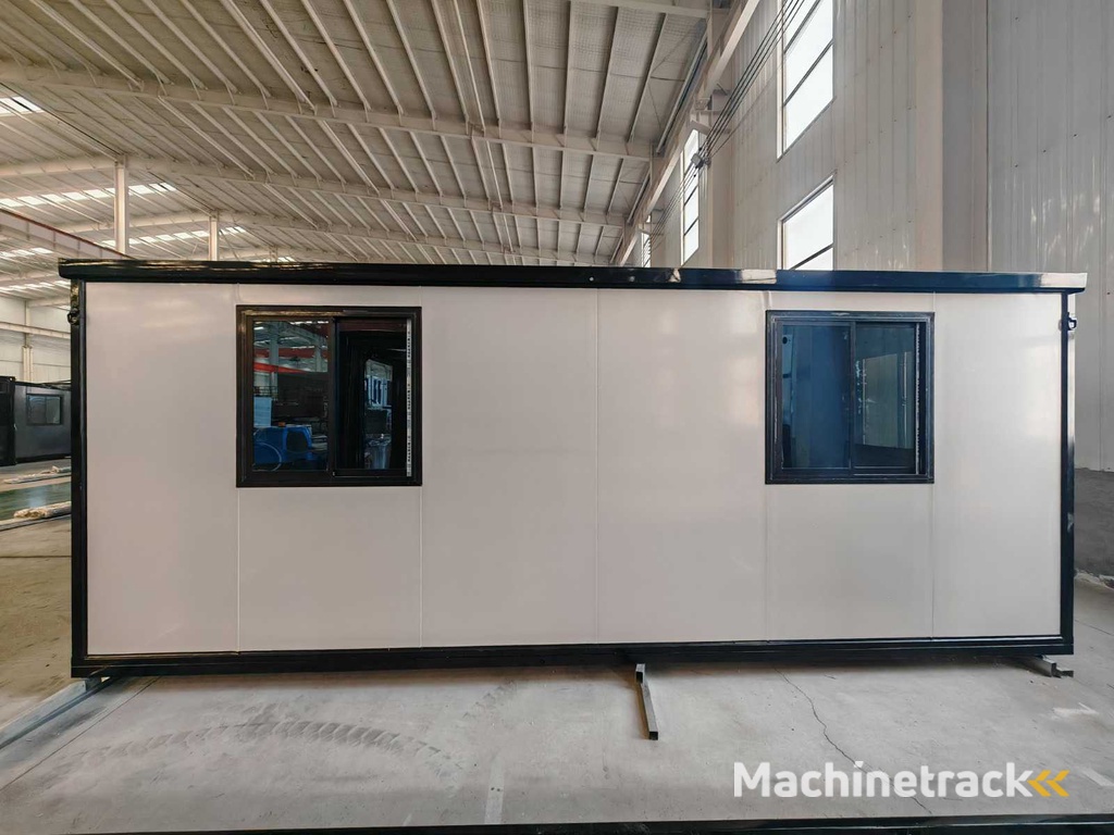 2025 Rhino Houses 36,5 m2 Wit 2 slaapkamers, badkamer en keuken Mobiele woonunit / Tiny house