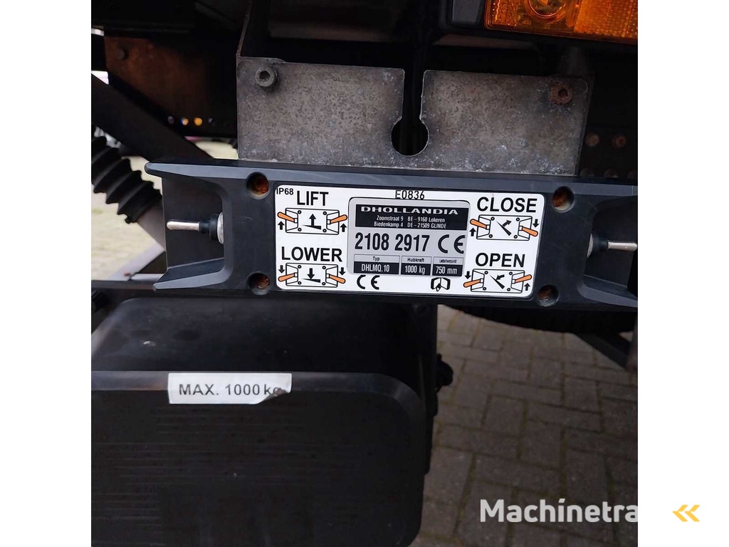 2021 Saxas MKD 61 - M - E Anbaukasten mit Ladebordwand