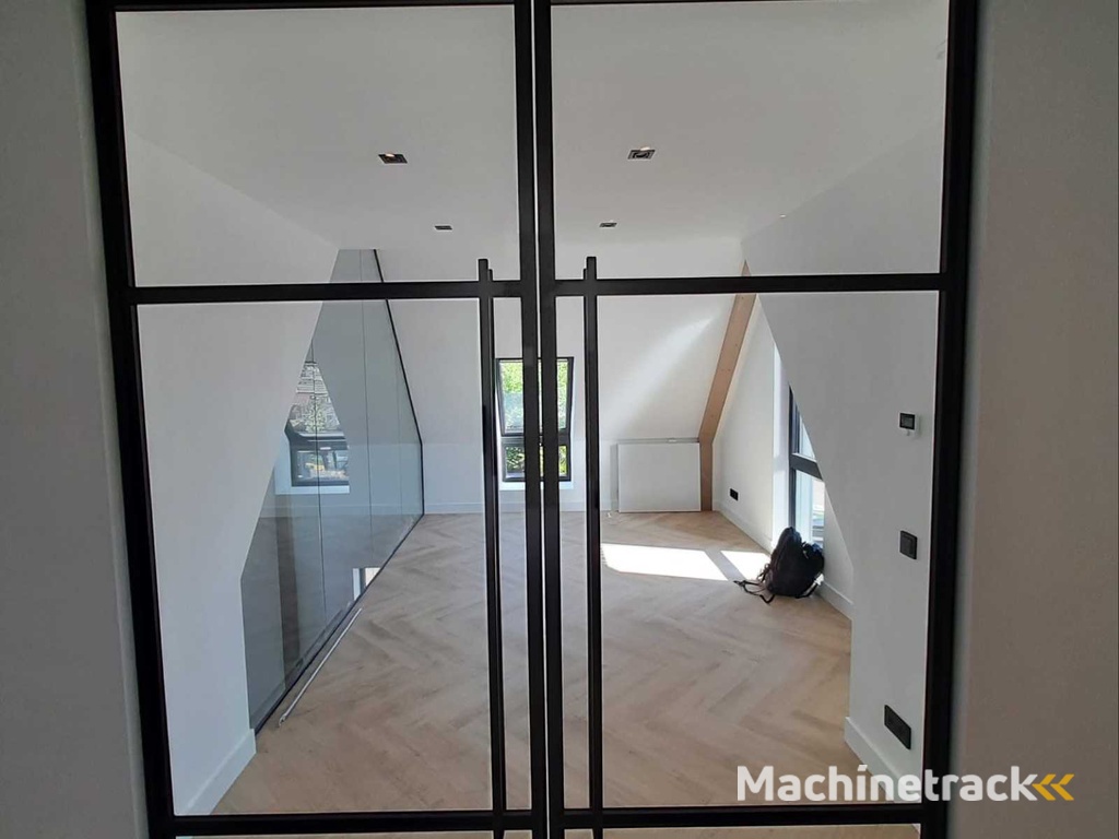 2025 Stahl-Doppeltüren, Drehtüren (101x231cm)