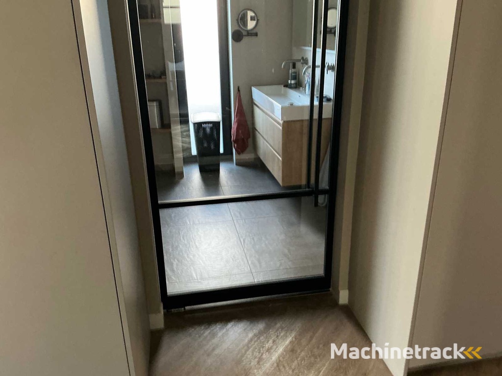 2025 Stahl-Doppeltüren, Drehtüren (101x231cm)