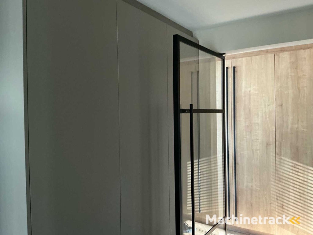 2025 Stahl-Doppeltüren, Drehtüren (101x231cm)