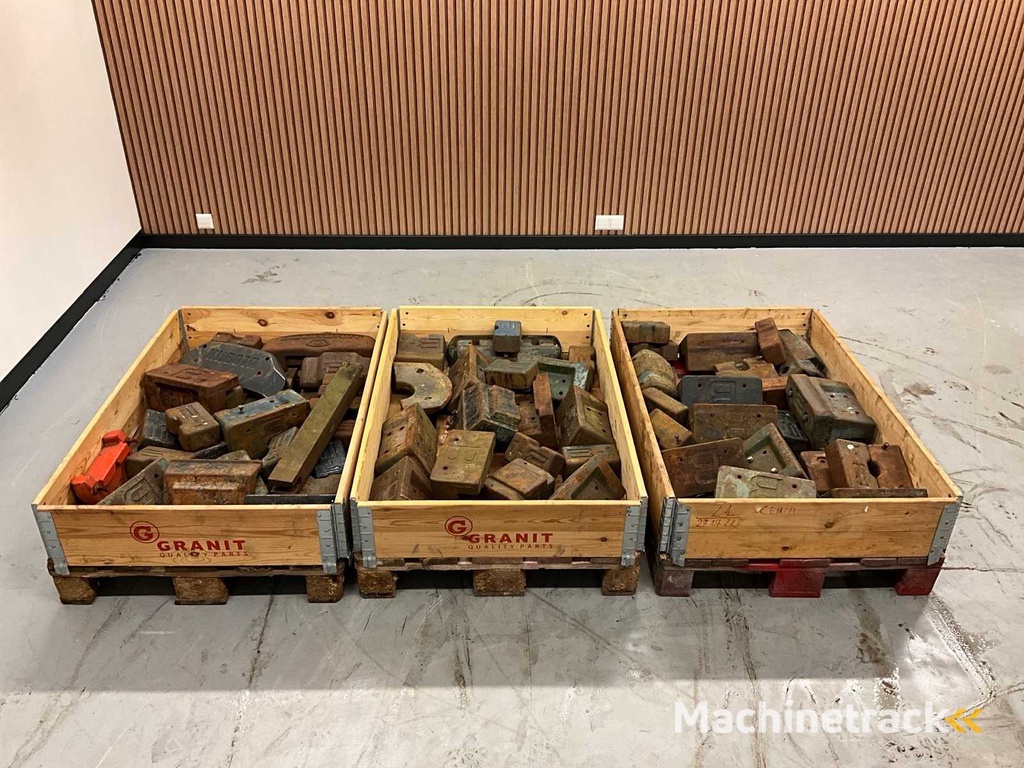 Batch Minitractor Frontweights Kubota