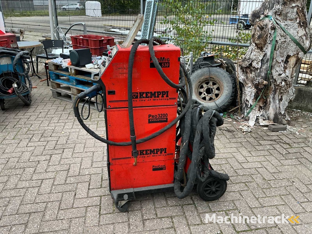 Kemppi ProMig 530 + Pro3200 Evolution MIG welder