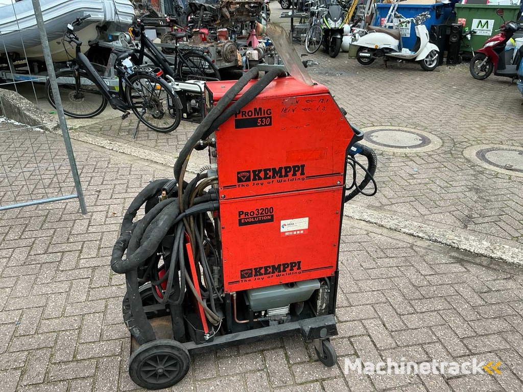 Kemppi ProMig 530 + Pro3200 Evolution MIG welder