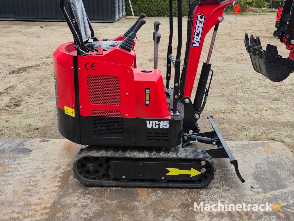 2025 - Vicsec VC15 Minibagger Rot