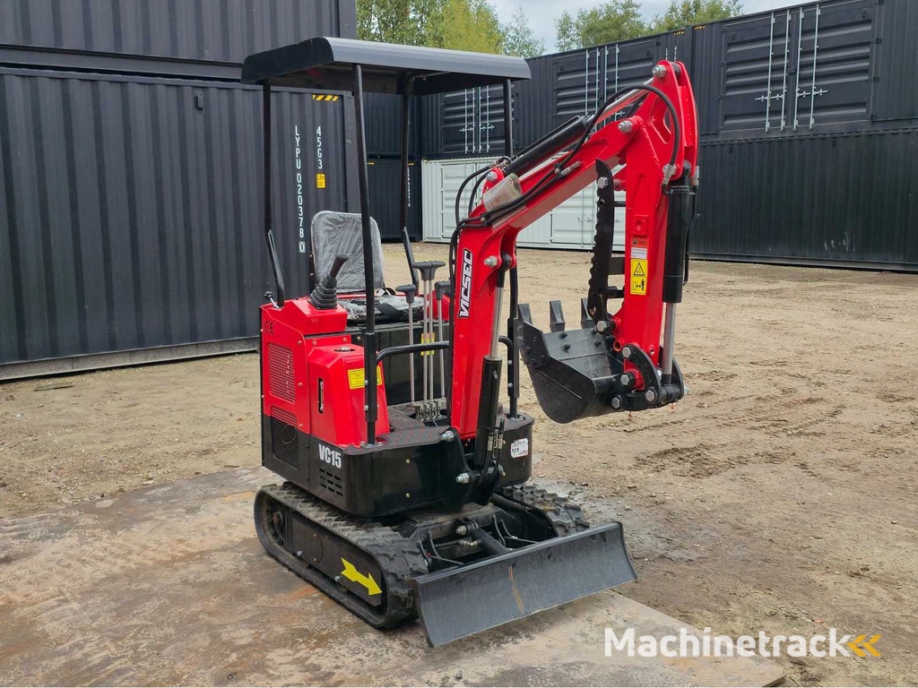 2025 - Vicsec VC15 Minibagger Rot