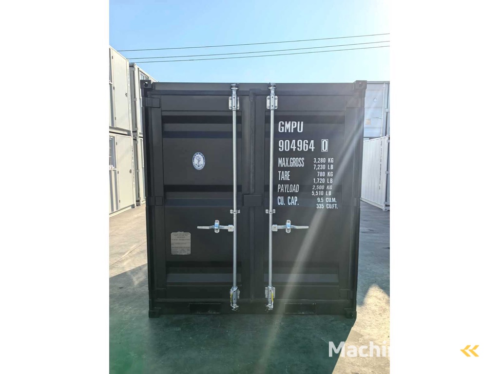 2025 Rhino-Cross-Containers 9ft Zwart Zeecontainer