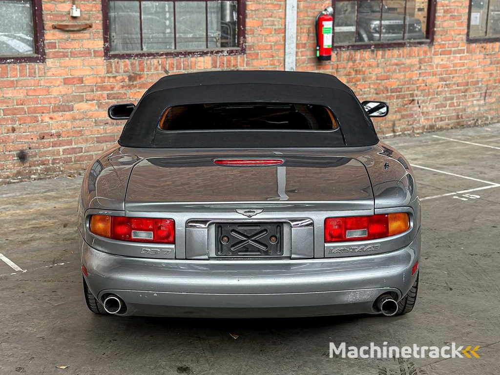 Aston Martin DB7 Vantage Volante 5.9 V12 420pk 2001 Youngtimer