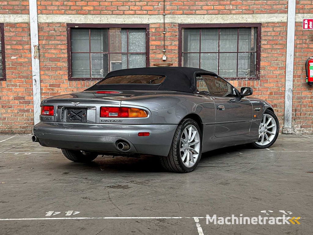Aston Martin DB7 Vantage Volante 5.9 V12 420pk 2001 Youngtimer