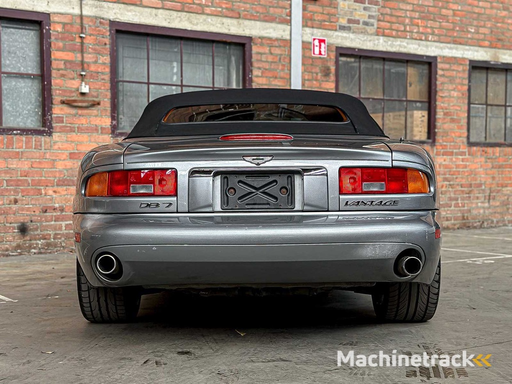 Aston Martin DB7 Vantage Volante 5.9 V12 420pk 2001 Youngtimer