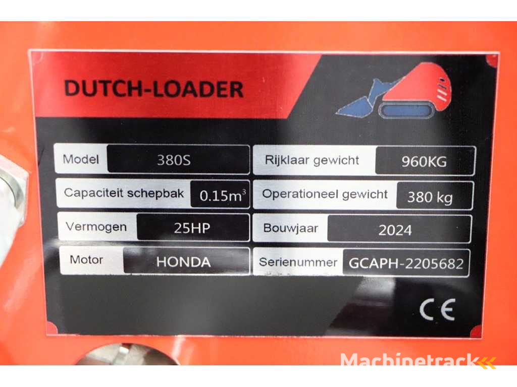 Schaufel - 2025 - Hollandlader 380S - 3. und 4. Ventil, verrohrt