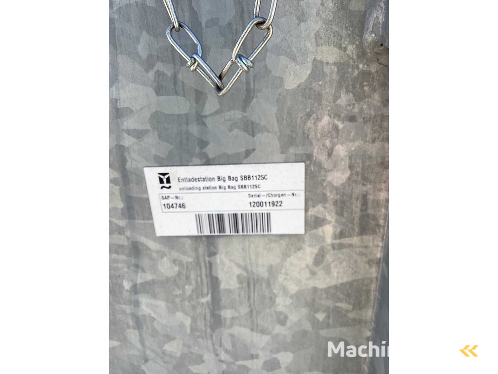 Machine Technology - SBB1125C - 2017 - Big-Bag Emptying Station