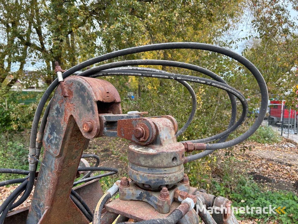 Aanhangwagen met stenenklem