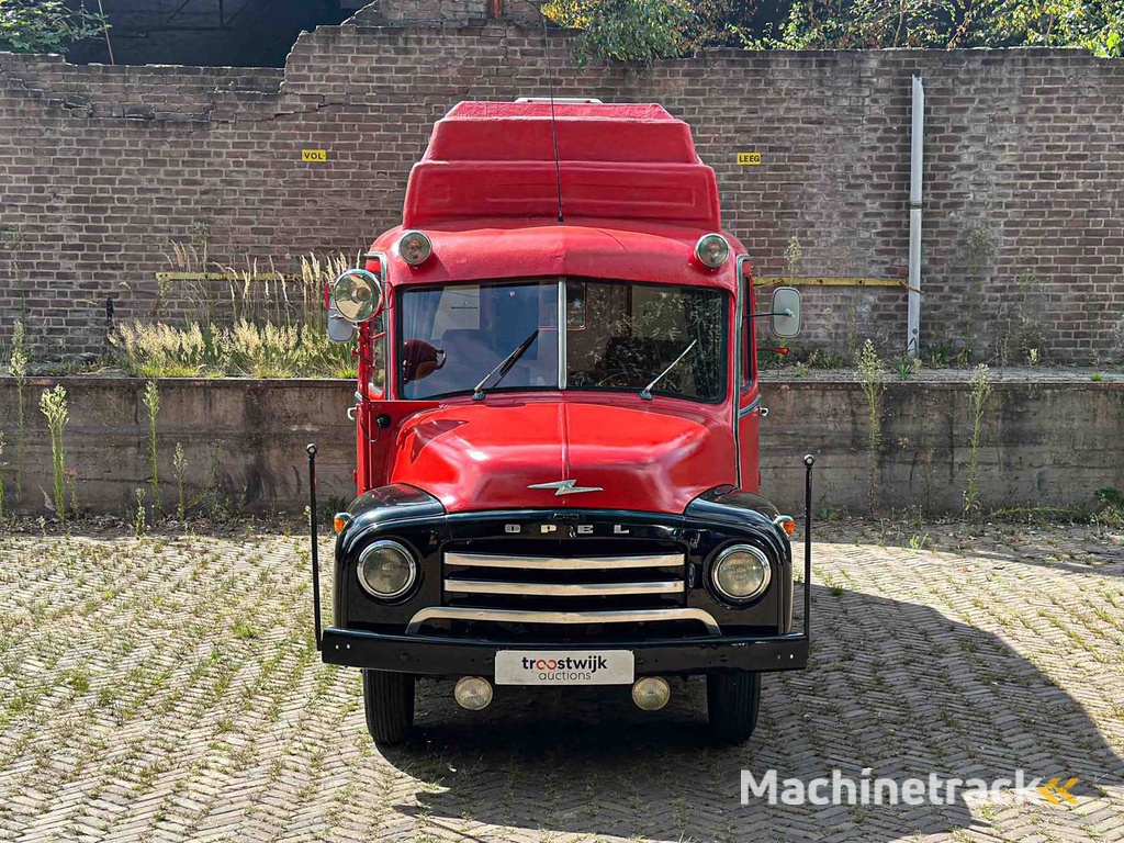 Opel Blitz 1.75 T BE Bolkop 2,5 L55-09590L Camper (Brandweerwagen) 1955, 61-TB-40