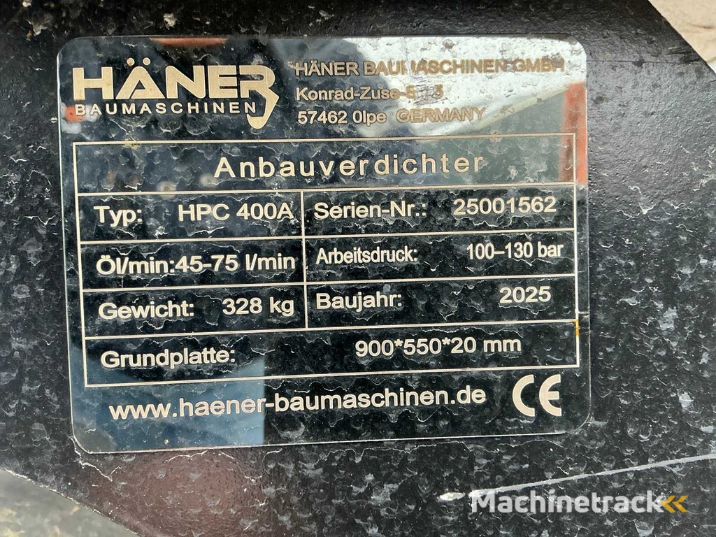2025 HANER HPC400A Hydraulischer Verdichter