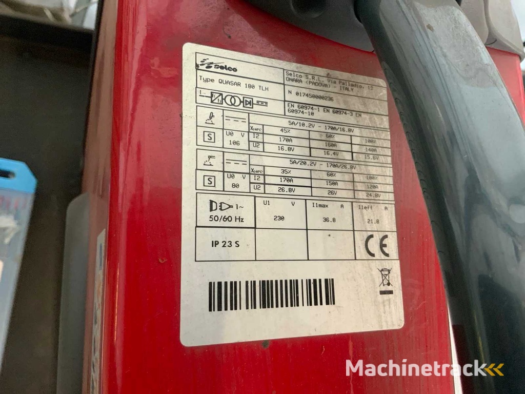 Selco Quasar 180 TLH WIG-Schweißgerät