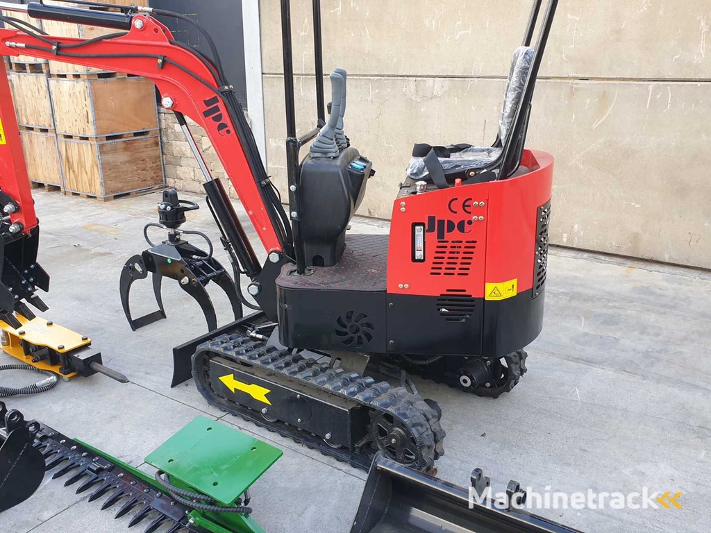 JPC HT12 minigraafmachine met aanbouwdelen