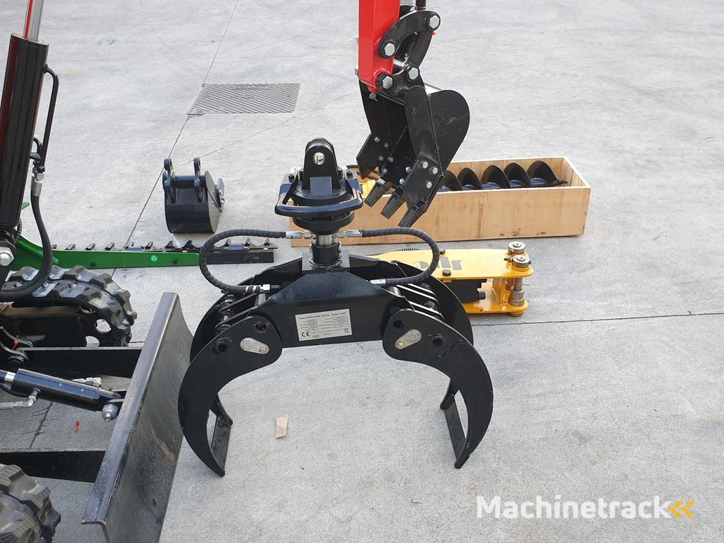 JPC HT12 minigraafmachine met aanbouwdelen