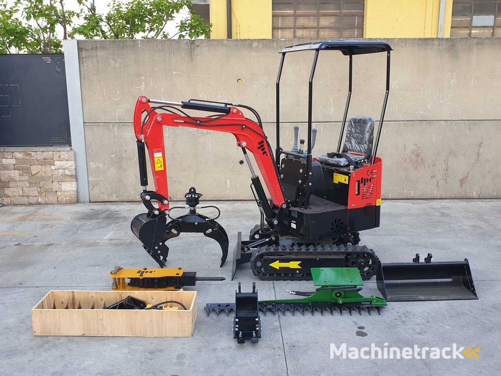 JPC HT12 minigraafmachine met aanbouwdelen