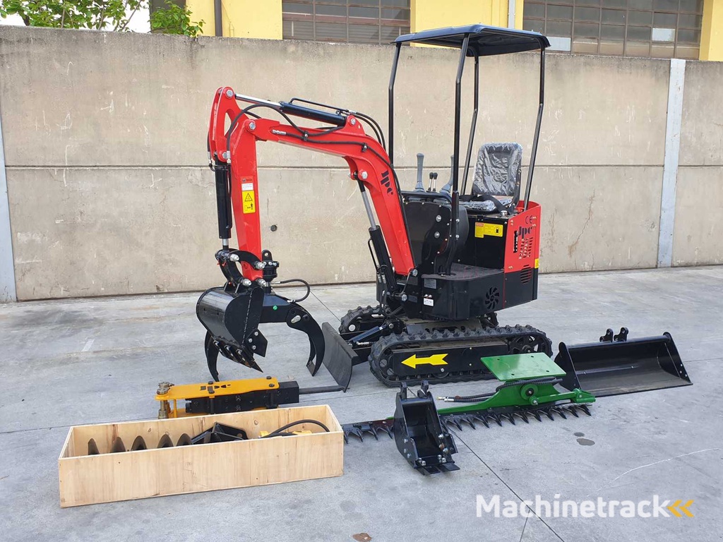 JPC HT12 minigraafmachine met aanbouwdelen