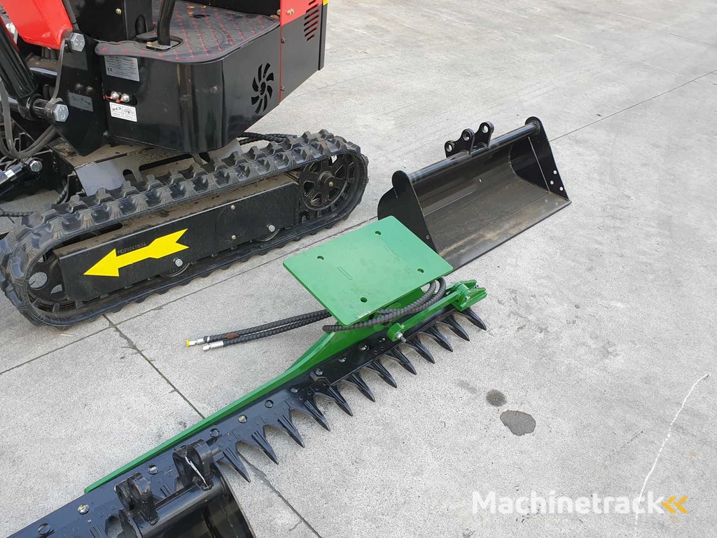 JPC HT12 minigraafmachine met aanbouwdelen