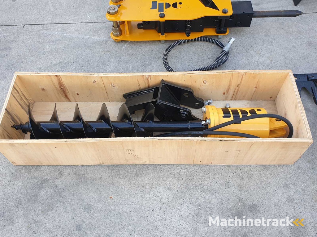 JPC HT12 minigraafmachine met aanbouwdelen