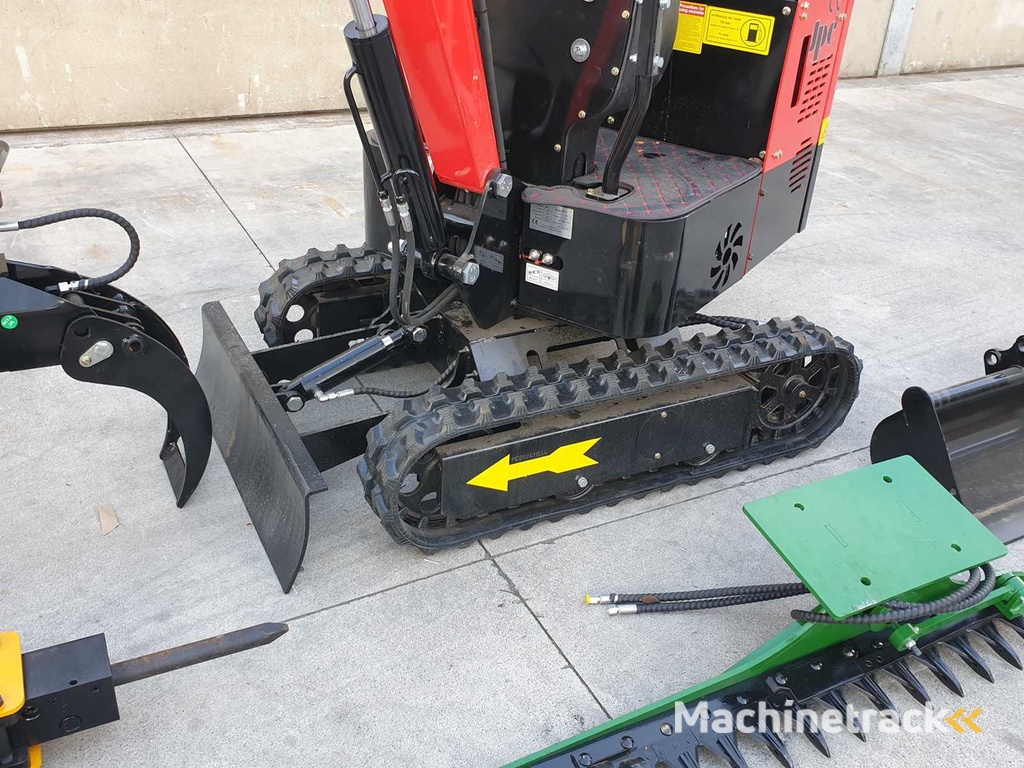 JPC HT12 minigraafmachine met aanbouwdelen