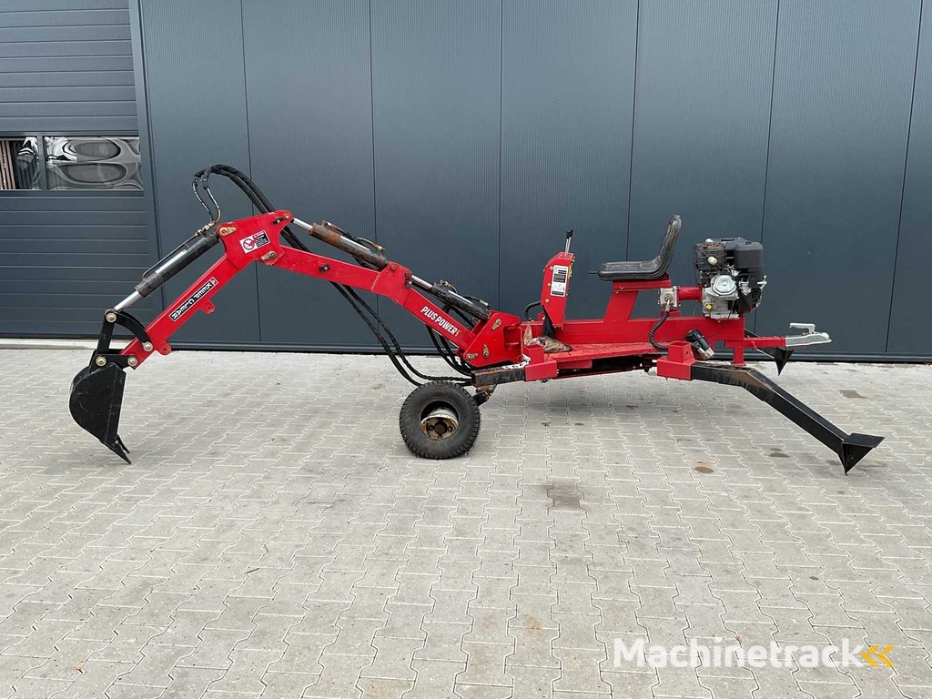 2021 Graafmachine met trekhaak Graaflaadcombinatie