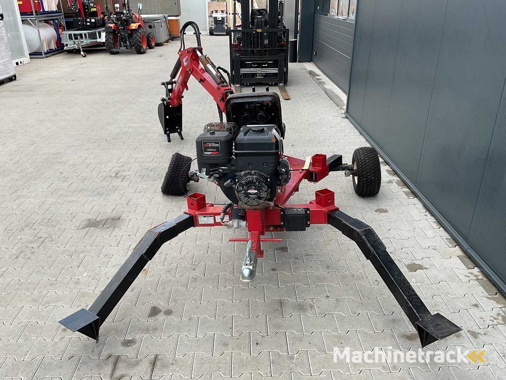 2021 Graafmachine met trekhaak Graaflaadcombinatie