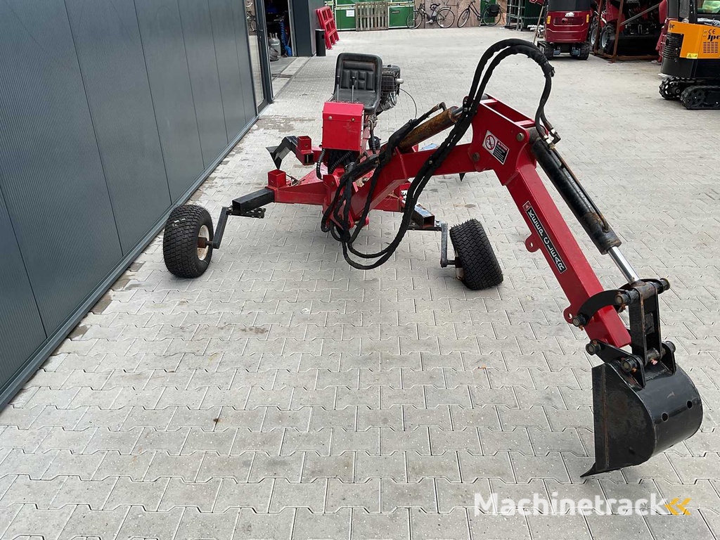 2021 Graafmachine met trekhaak Graaflaadcombinatie