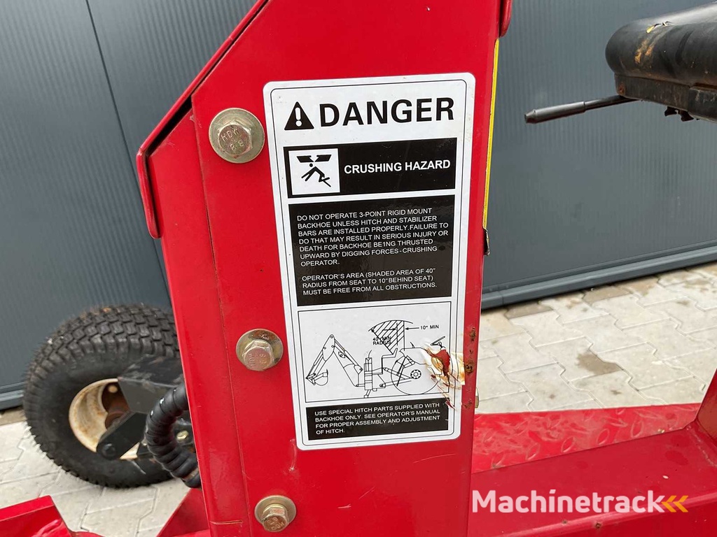 2021 Graafmachine met trekhaak Graaflaadcombinatie