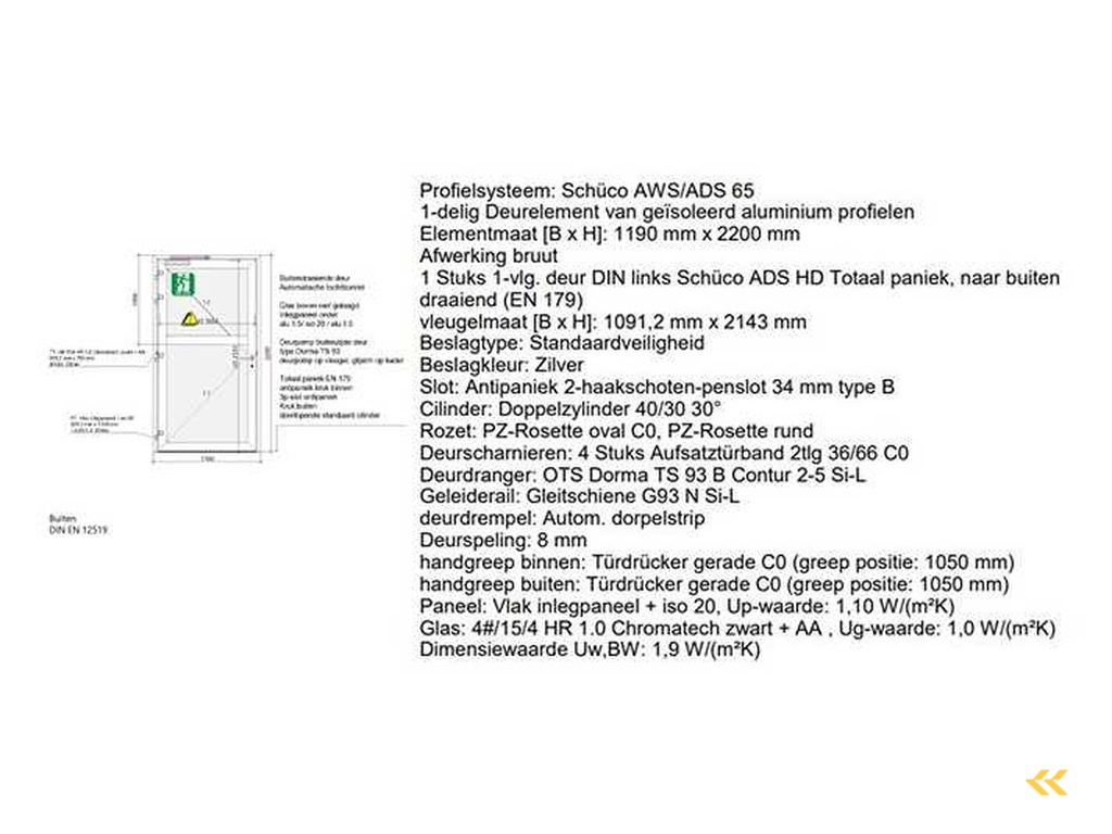 3x Industrie-Aluminium-Tore (unbenutzt)