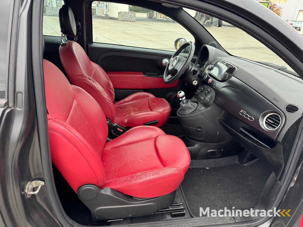 Fiat 500 0.9 TwinAir SchwarzJ.Leder Clima 99-PDH-7