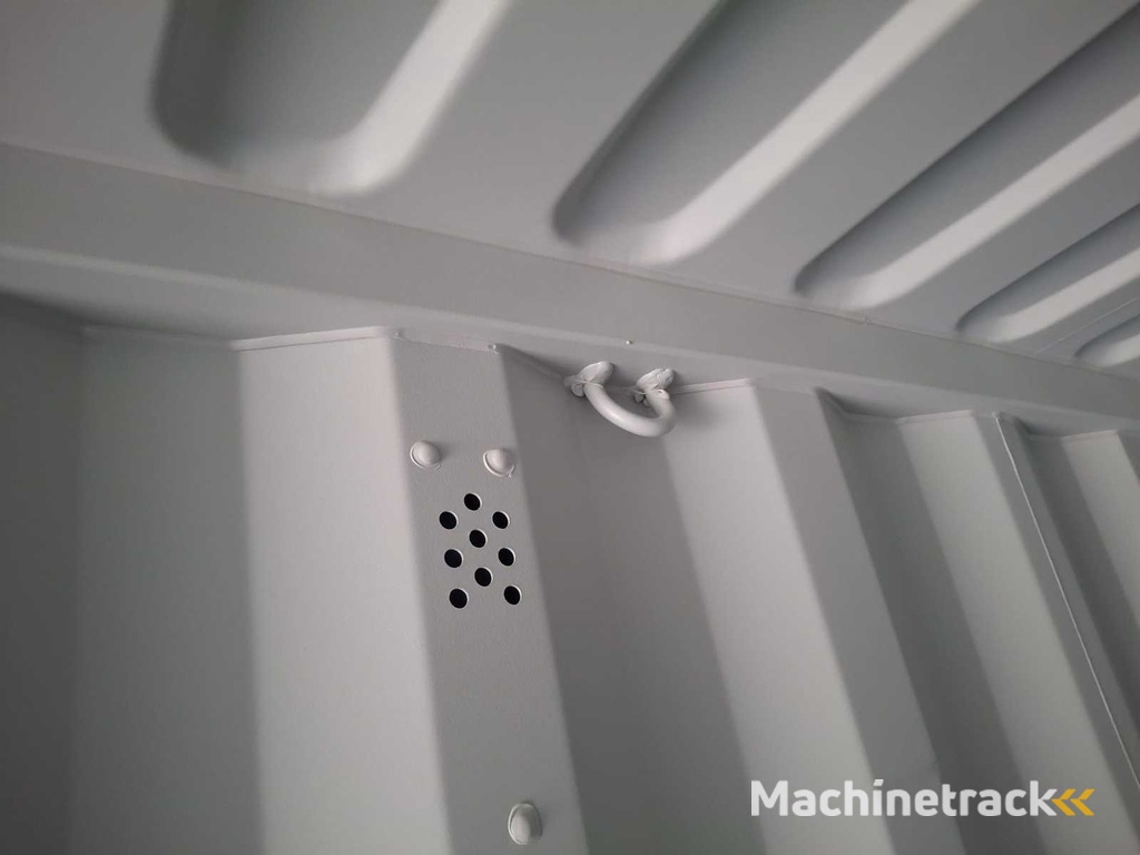 2025 Rhino-Cross-Containers 40 ft High Cube Schwarzer Schiffscontainer mit 4 Seitentüren