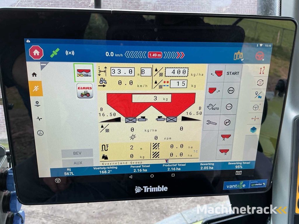 2013 Vicon Ro-Edw Geo VN221 Kunstmeststrooier