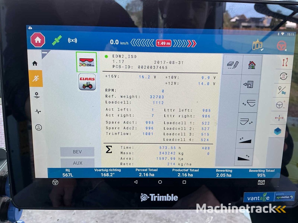 2013 Vicon Ro-Edw Geo VN221 Kunstmeststrooier