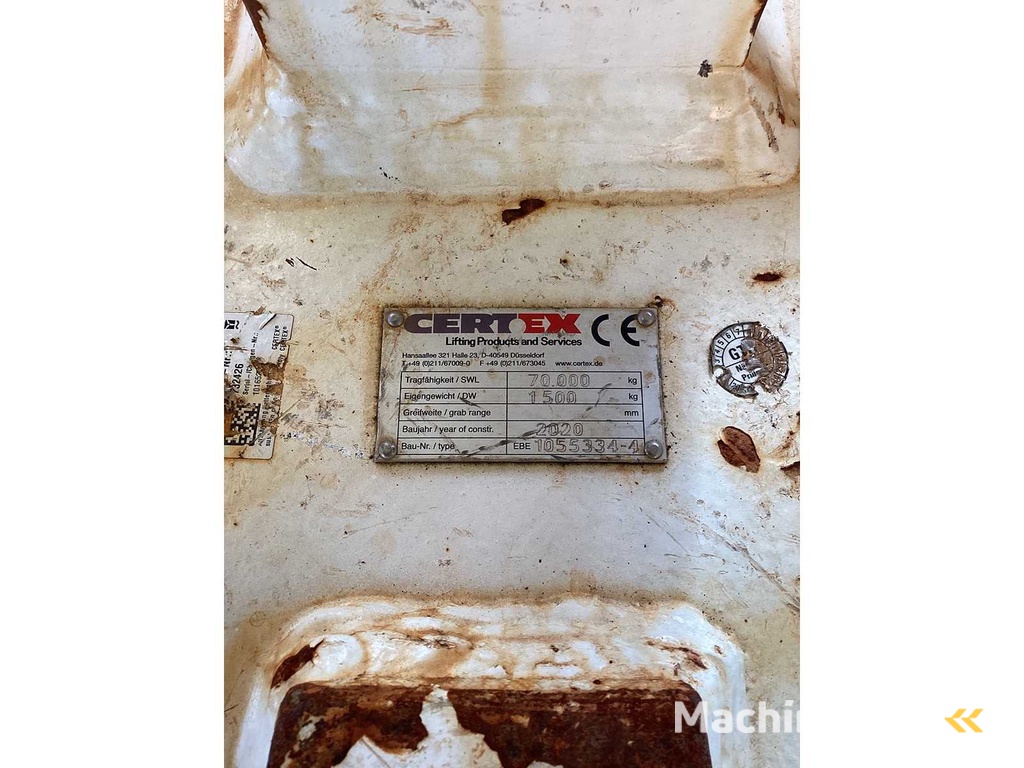 Certex - Suspension - 2020 - Suspension Chain Sling