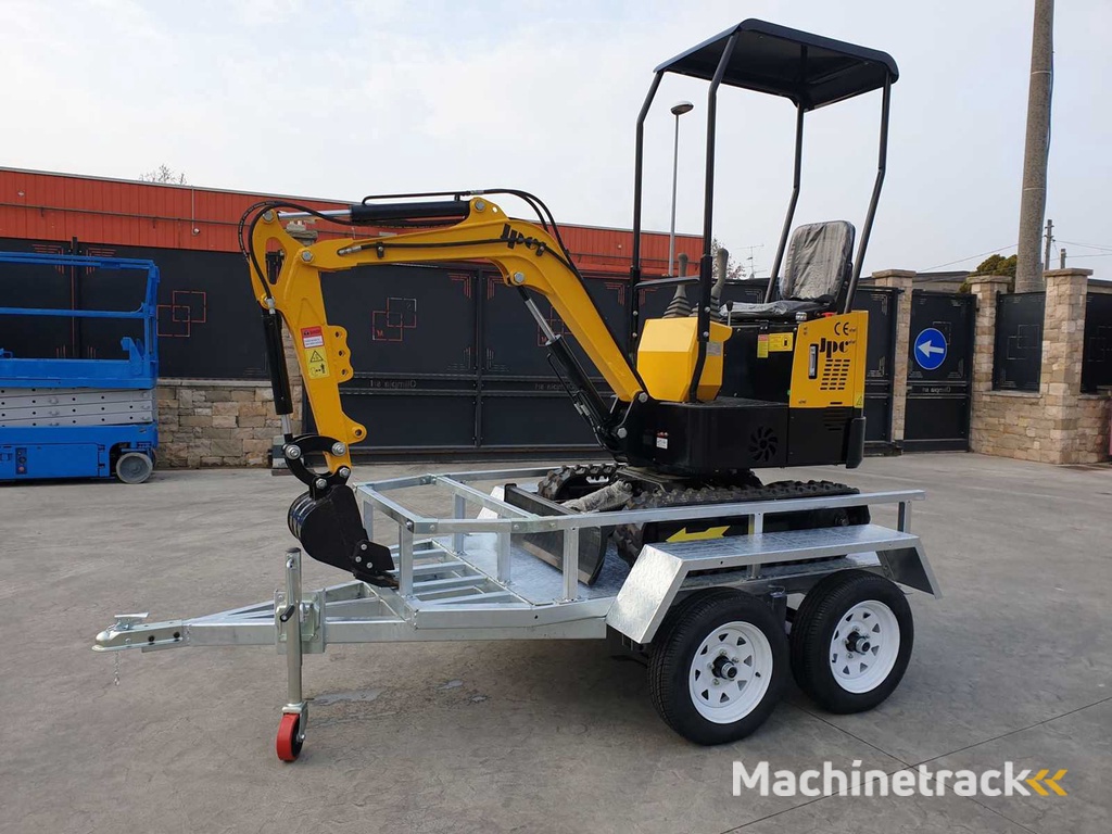 JPC TRAILER Trailer With Excavator